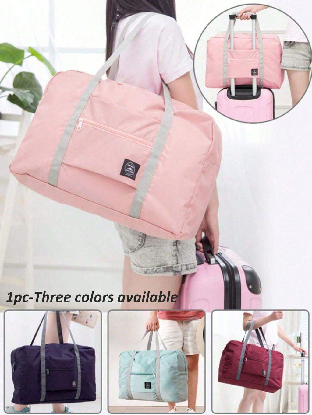 14701 1c-03-13 1 Pieza Bolsa de viaje plegable Bolsa de almacenamiento unisex