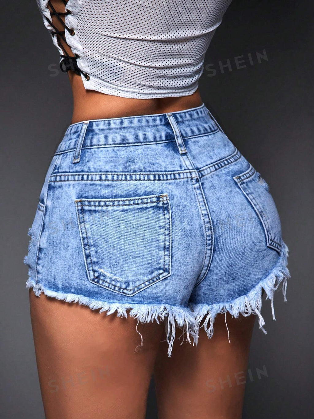 18094 1a-003 Shorts casuales de mezclilla 1 Pza