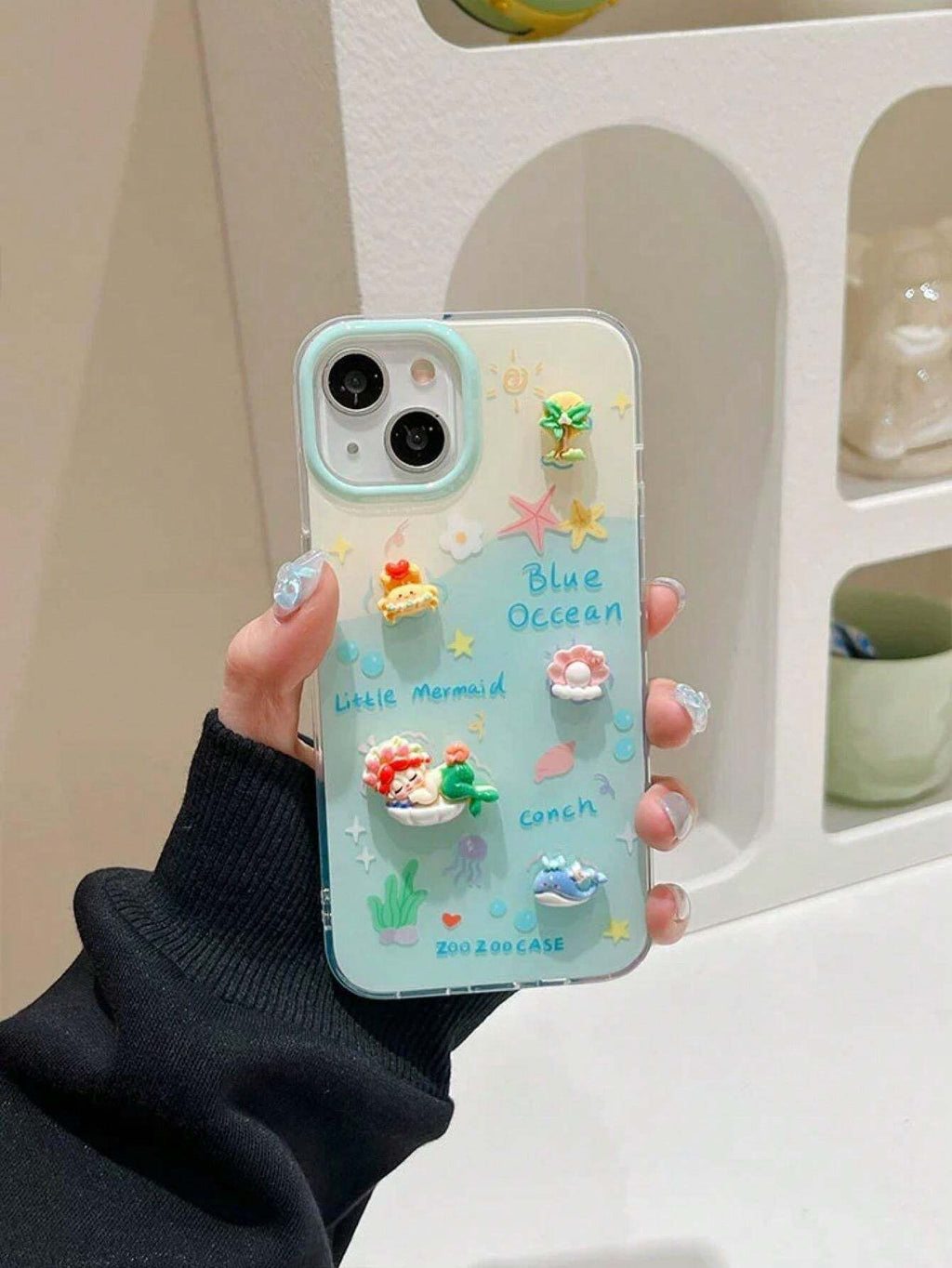 13870 2t-014 Funda doble capa de estilo de verano 1 Pza