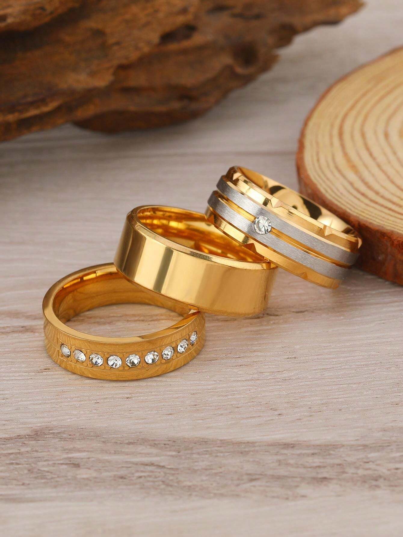 15007 1b-01-01 Anillos de moda 3 Pzas