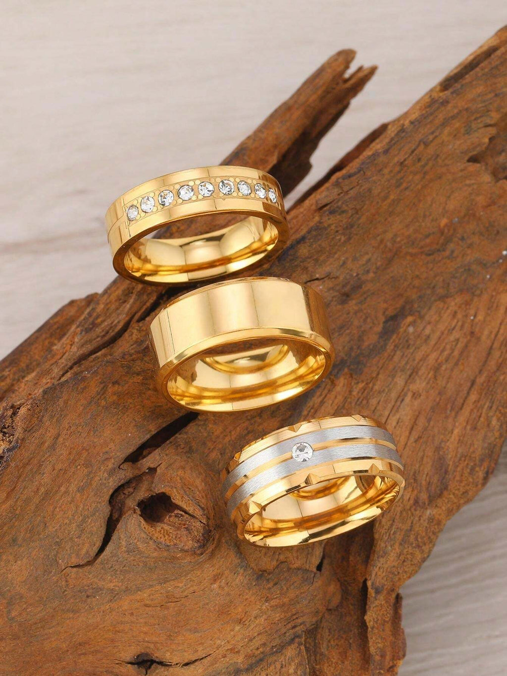15007 1b-01-01 Anillos de moda 3 Pzas