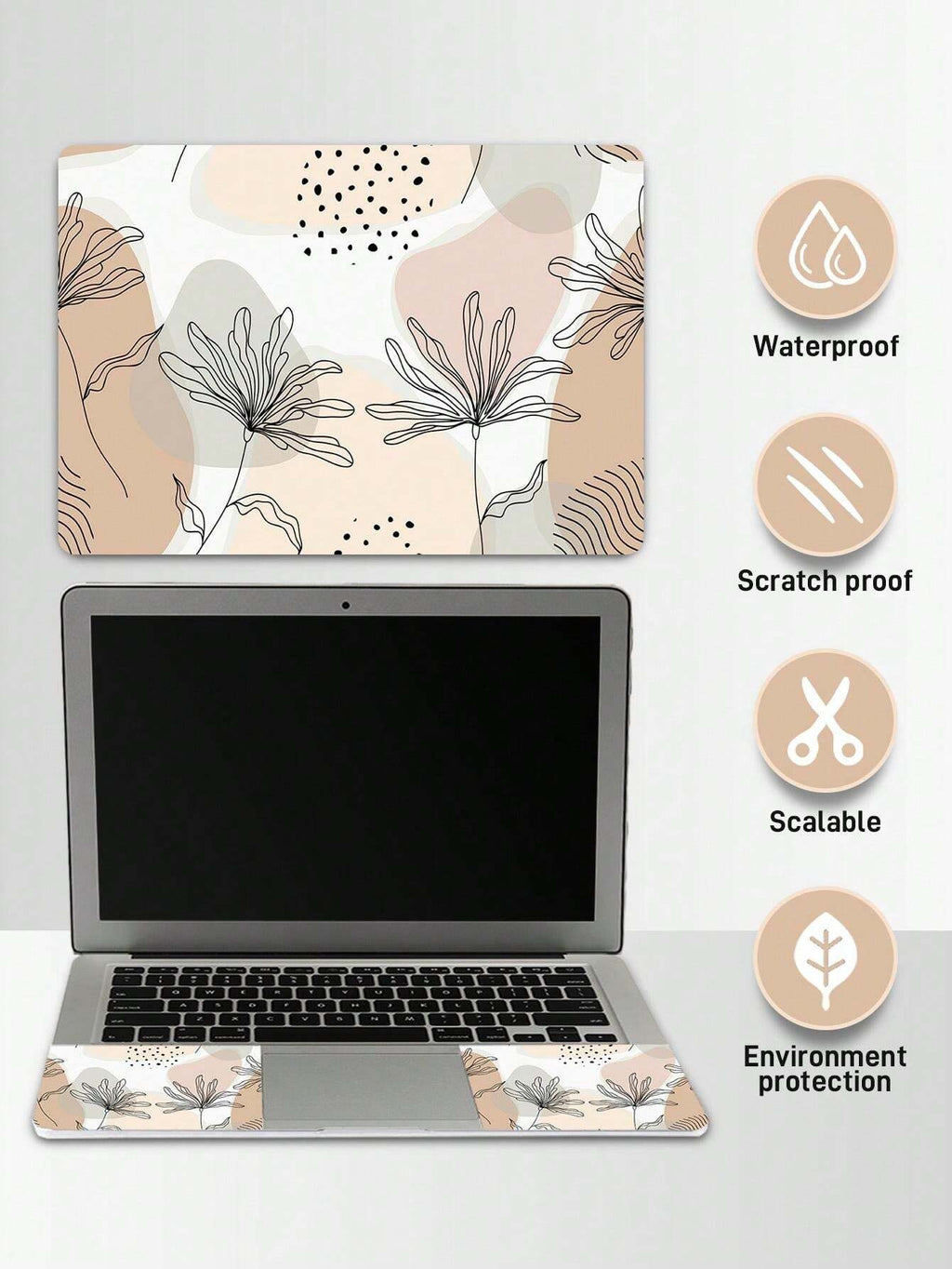 15486 2t-343 Pegatinas para Laptop de 15 pulgadas 2 Pzas