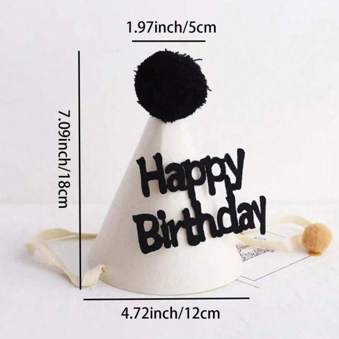 16025 1c-013 Gorro cumpleaños 1 Pza