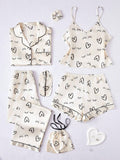 16033 1t-007 Conjunto de pijamas 7 Pzas