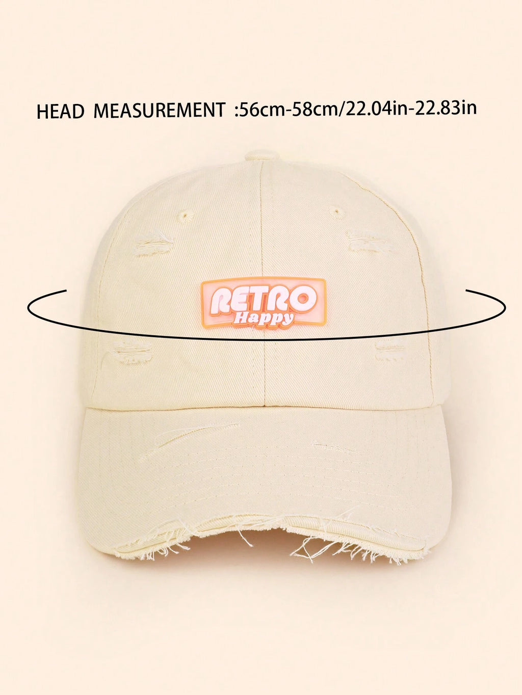 15471 1c-029 Gorra Retro Happy 1 Pza