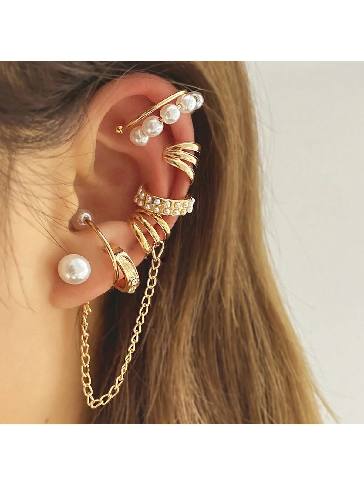 14332 1b-05-13 Cuff de oreja 7 Pzas