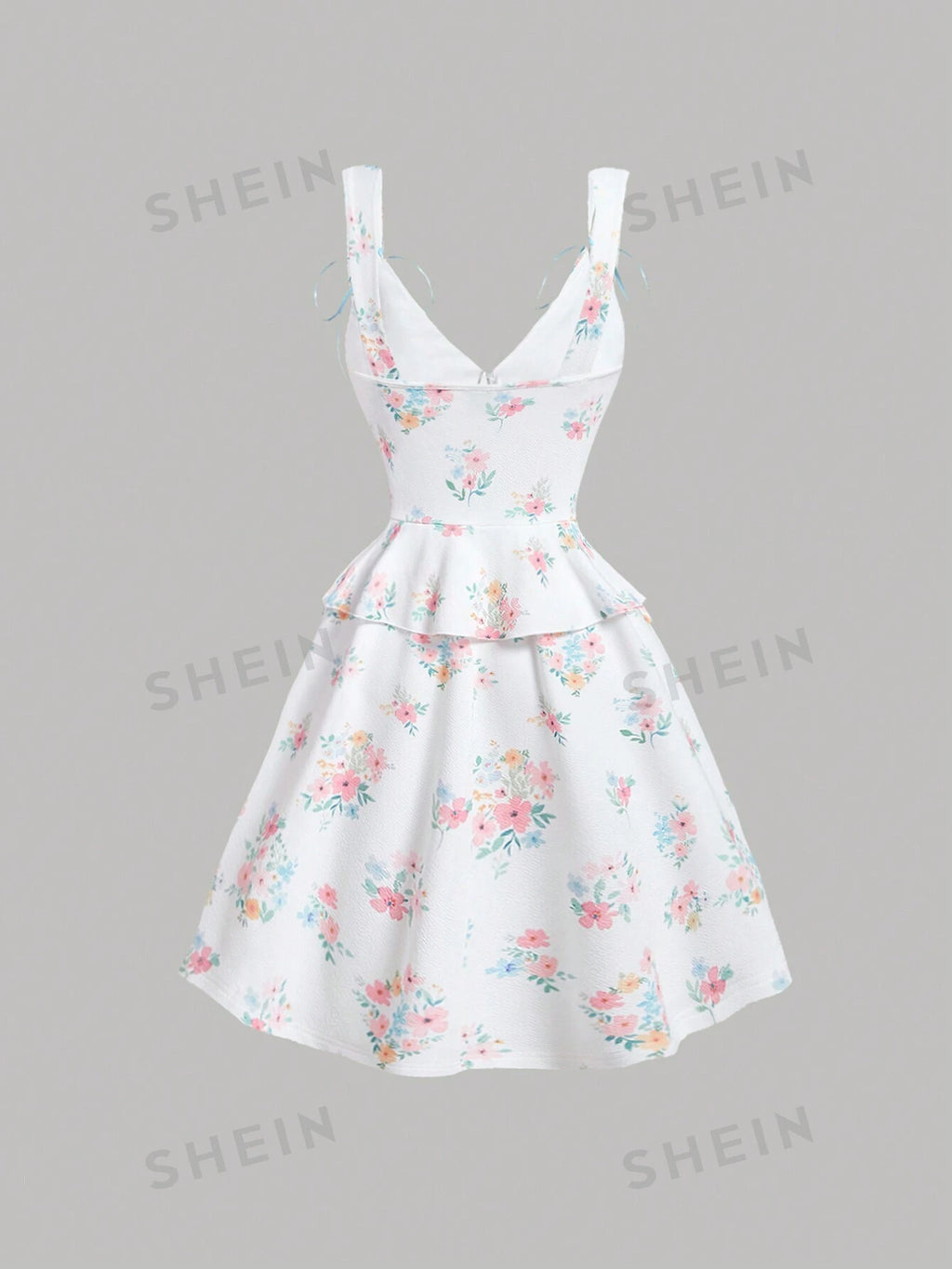 18492 1t-005 Vestido diseño floral 1 Pza