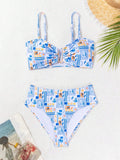 15595 1t-002 Bikini Niñas 2 Pzas
