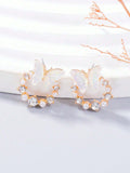 15089 1b-04-02 Pendientes mariposa 2 Pzas