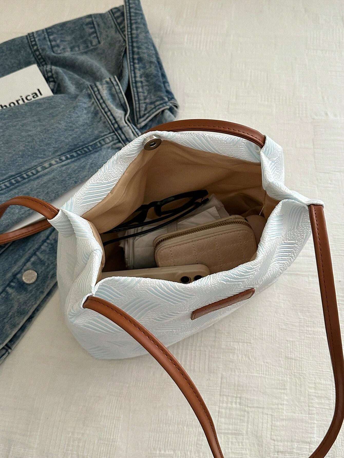 14946 1t-002 Bolso minimalista de gran capacidad con diseño exclusivo