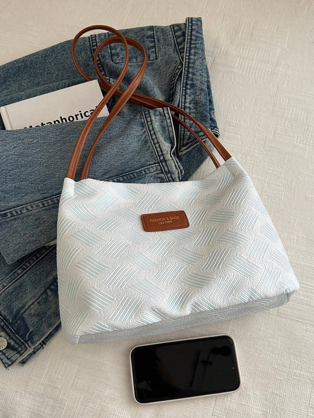 14946 1t-002 Bolso minimalista de gran capacidad con diseño exclusivo