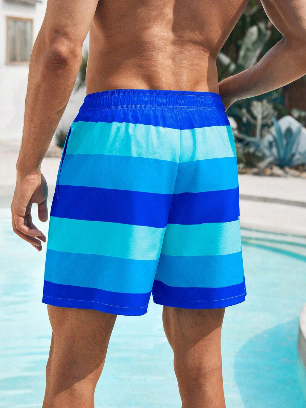 17019 1t-012 Shorts de playa holgados 1 Pza