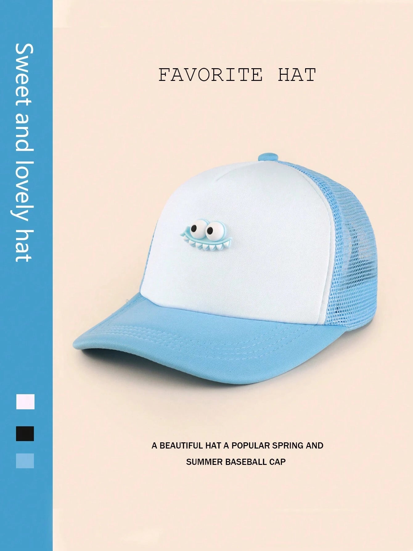 15472 1c-029 Gorra con malla 1 Pza