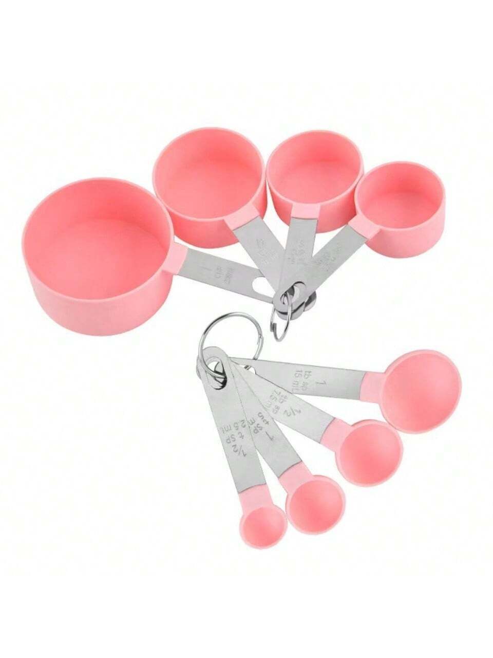 16239 1c-002 Tazas y cucharas medidoras 8 Pzas