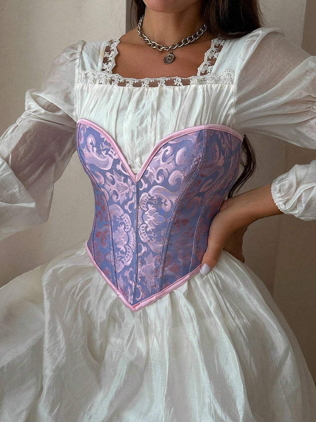 16687 1a-008 Top Corset corto 1 Pza