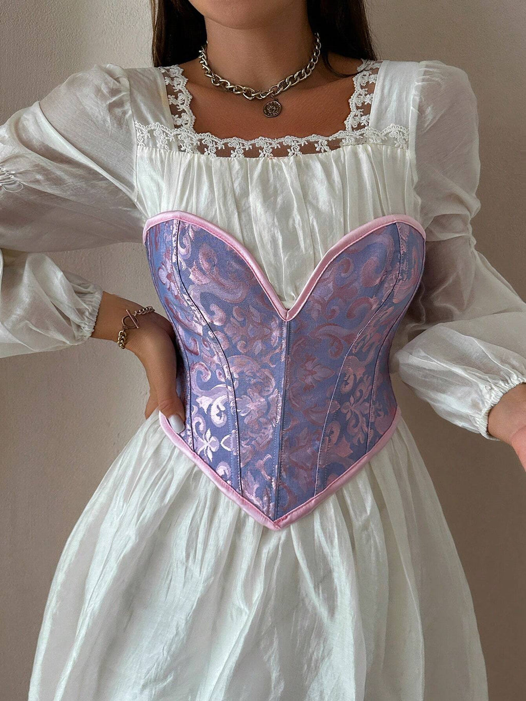 16687 1a-008 Top Corset corto 1 Pza