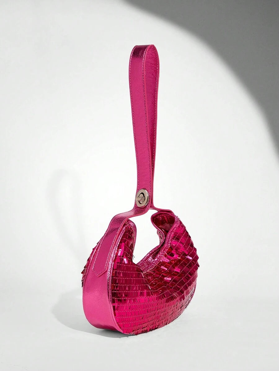 14819 1c-02-07 Bolso rosa brillante