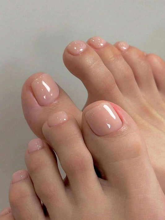 18535 1b-068 Uñas postizas para dedos de los pies 124 Pzas