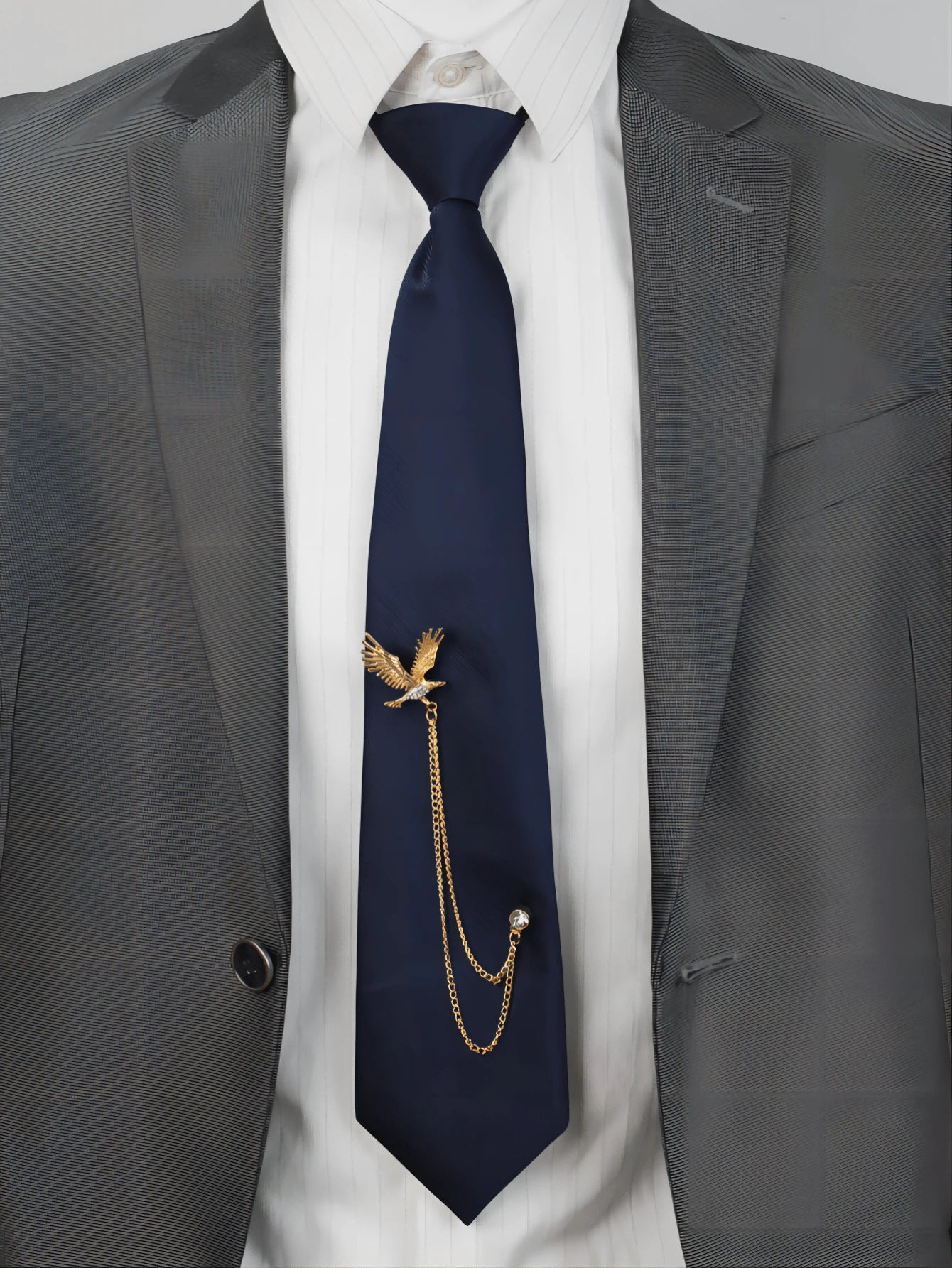 13663 1a-007 Corbata de caballero de unicolor