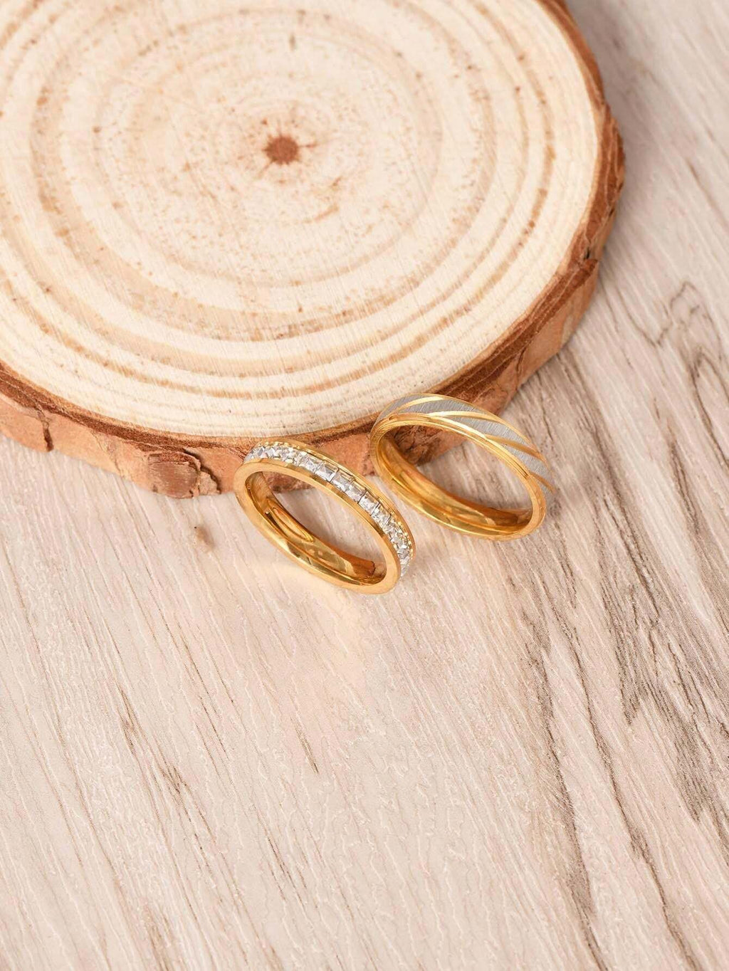 14956 1b-024 Anillos de moda 2 Pzas