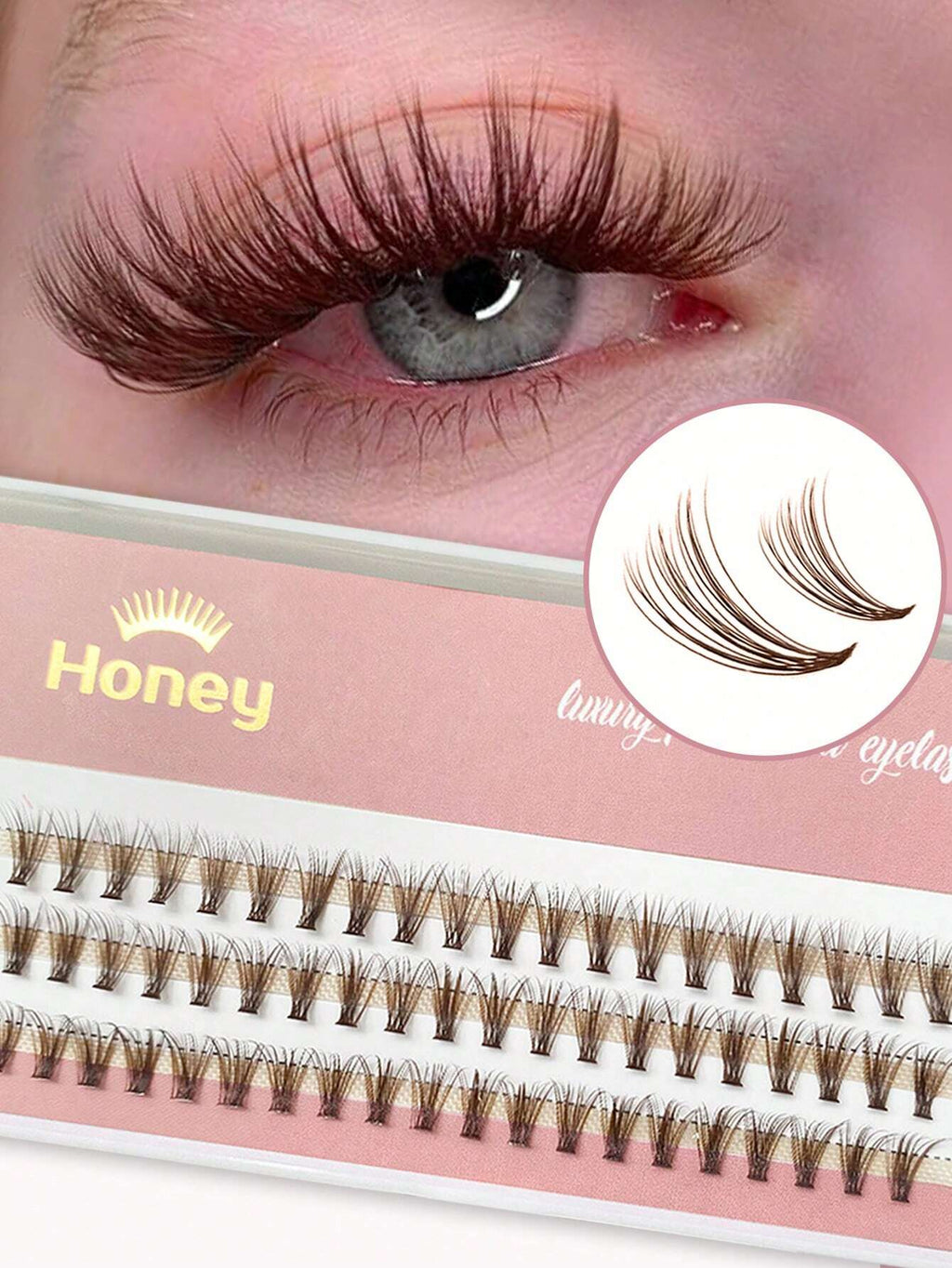 18820 1b-144 Pestañas de colores 60 Pzas