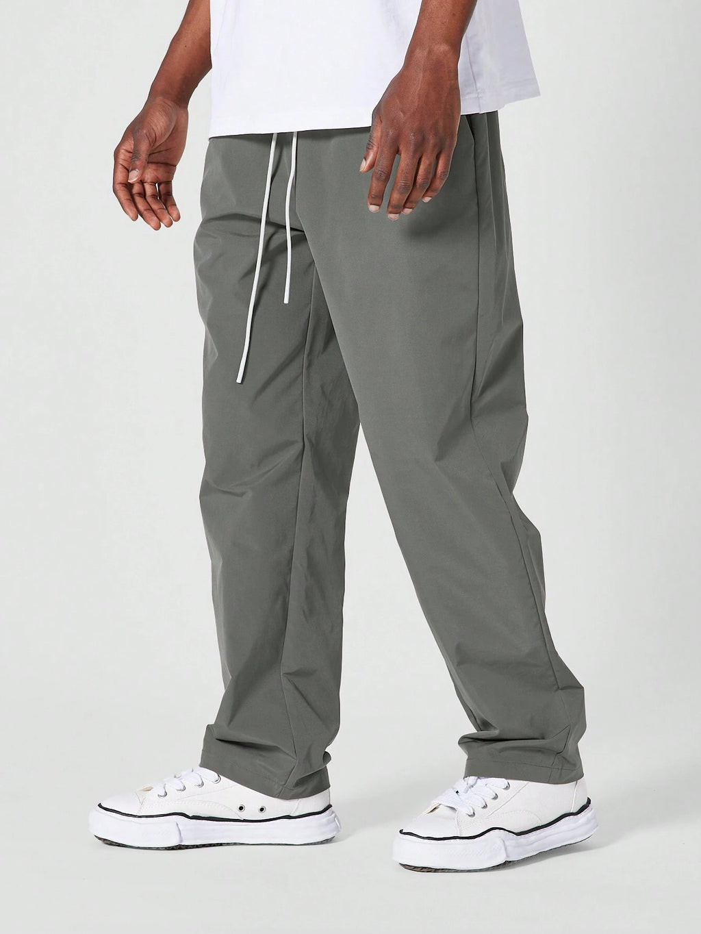 17512 1t-209 Pantalón de jogging recto de nailon 1 Pza