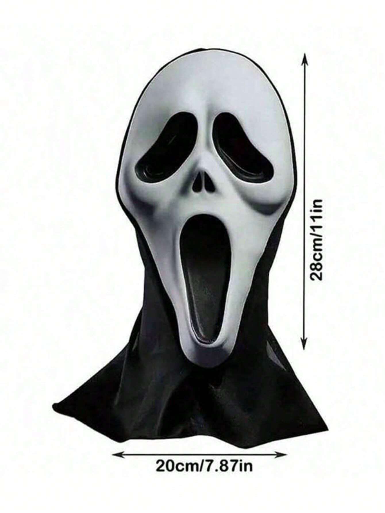 16107 1c-003 Máscara de calavera Halloween 1 Pza