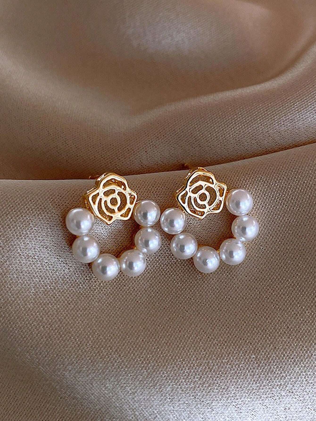 15118 1b-05-01 Pendientes elegantes 1 Par