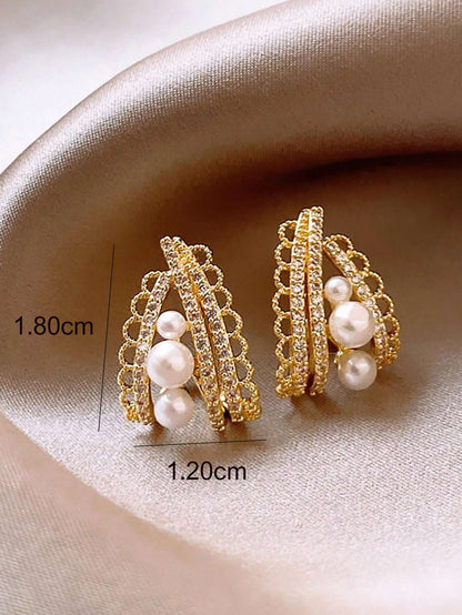 15013 1b-034 Aretes de moda 1 Par