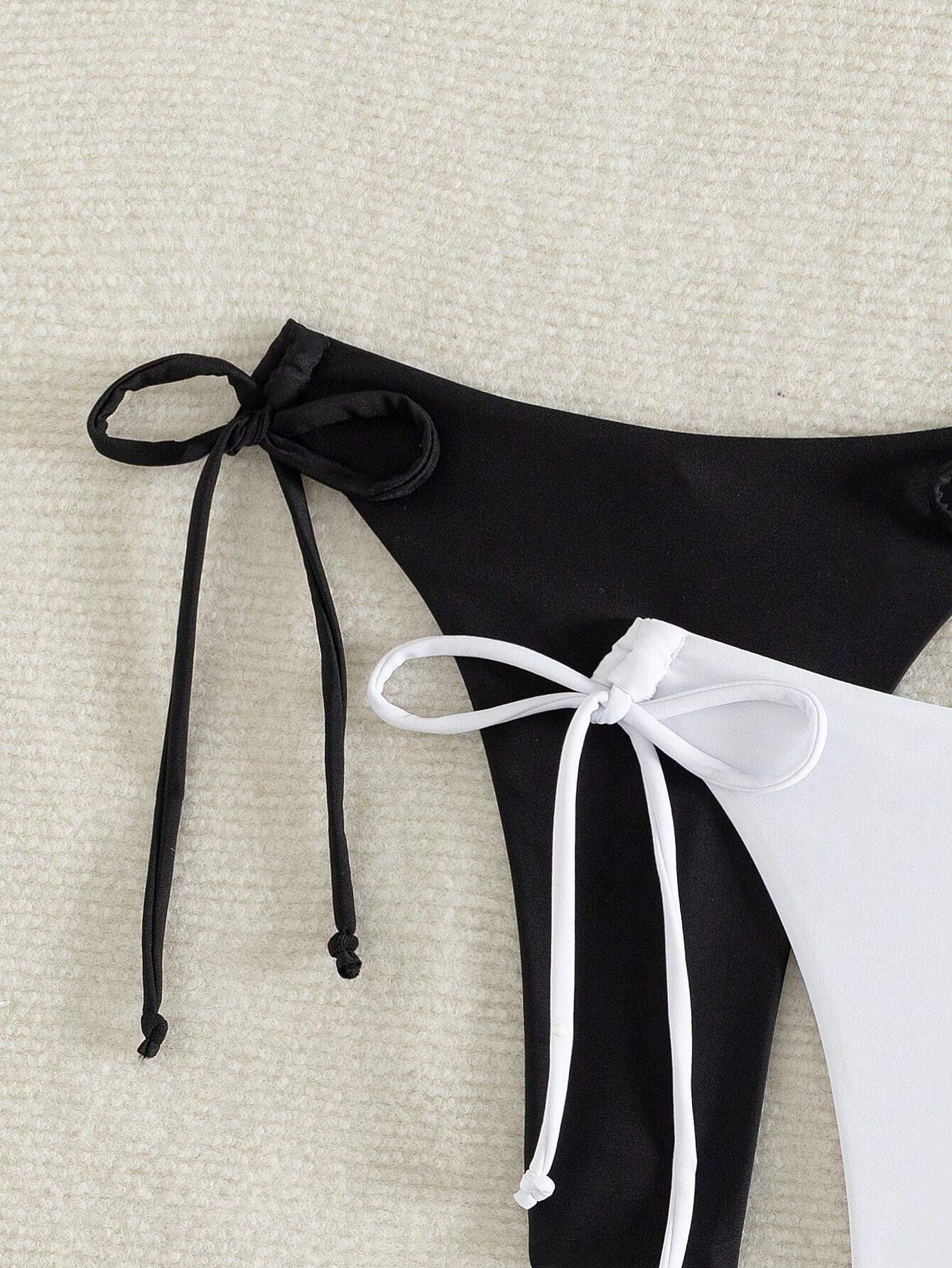 19492 id-117 Conjunto de bikini bajo 2 Pzas