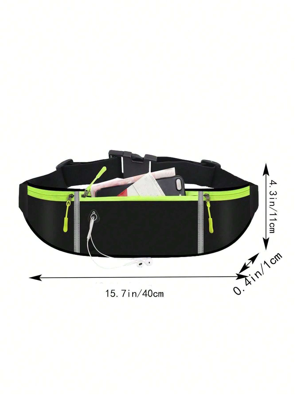 14588 1a-109 bolso de cintura multifuncional para correr