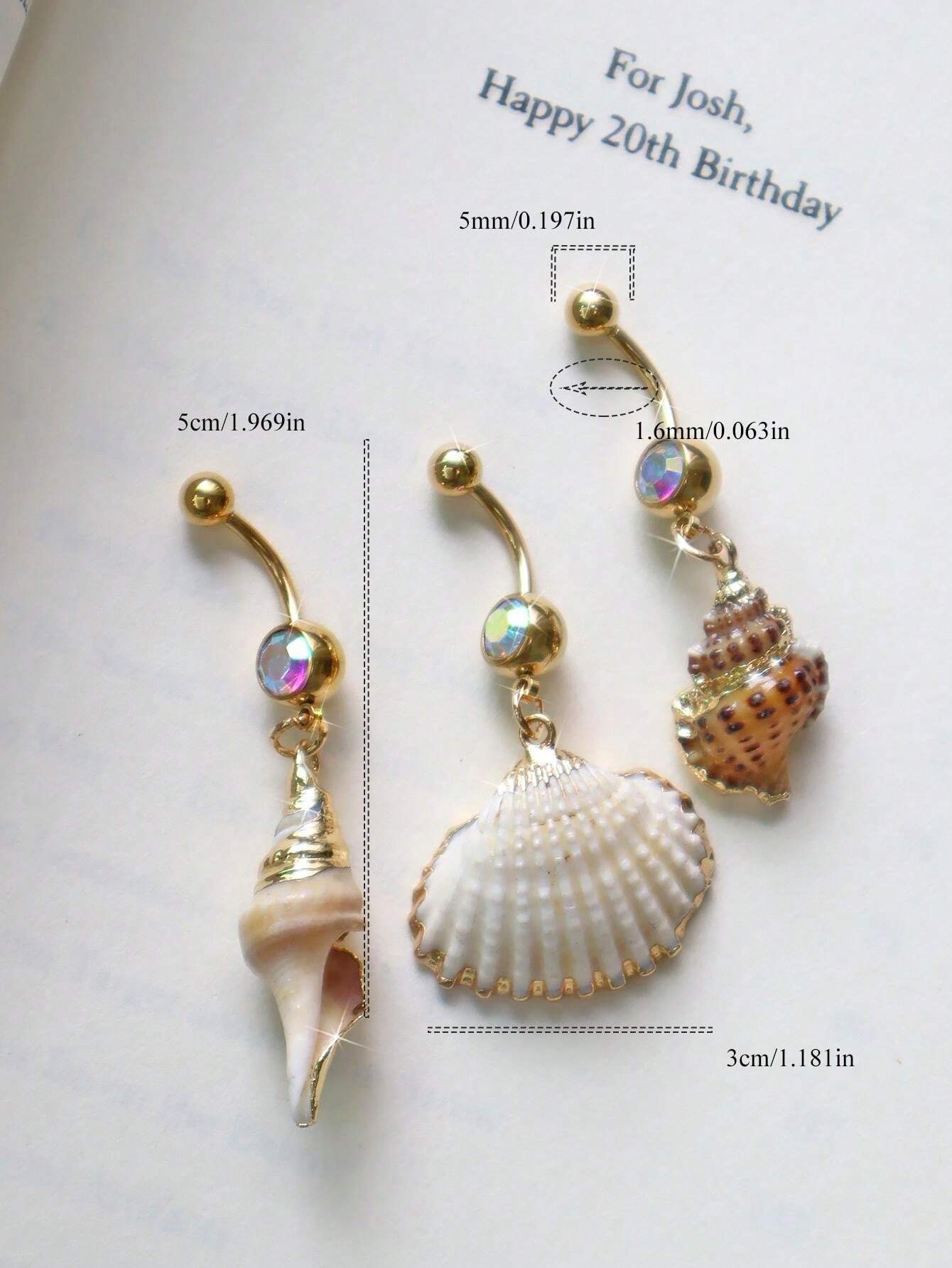 15349 1b-020 Anillo para ombligo 1 Pza