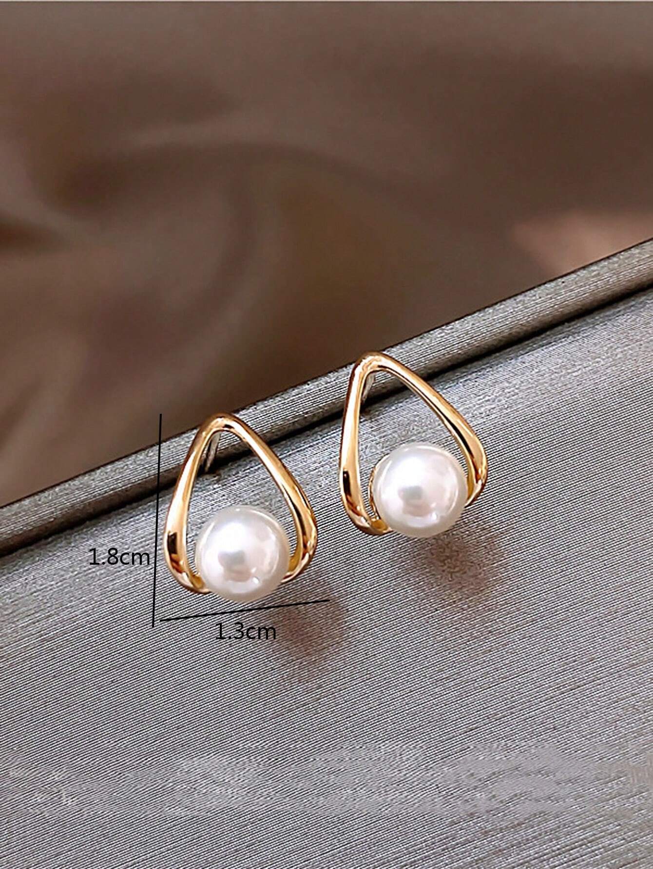 15133 1b-05-02 Pendientes Elegantes 1 Par