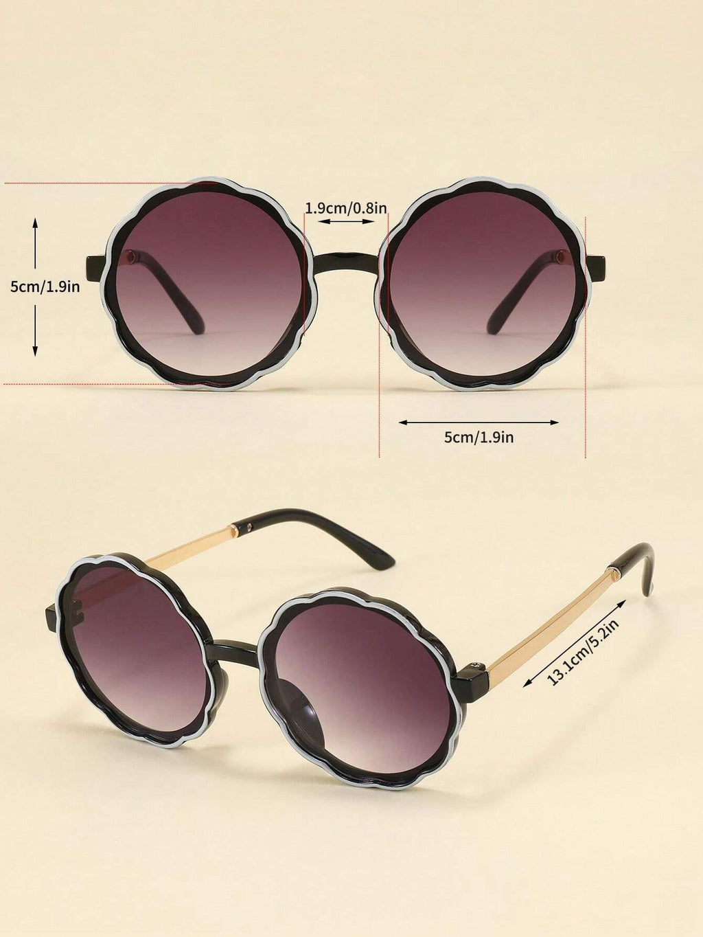 16345 1l-400 Gafas de moda para niños 1 Pza