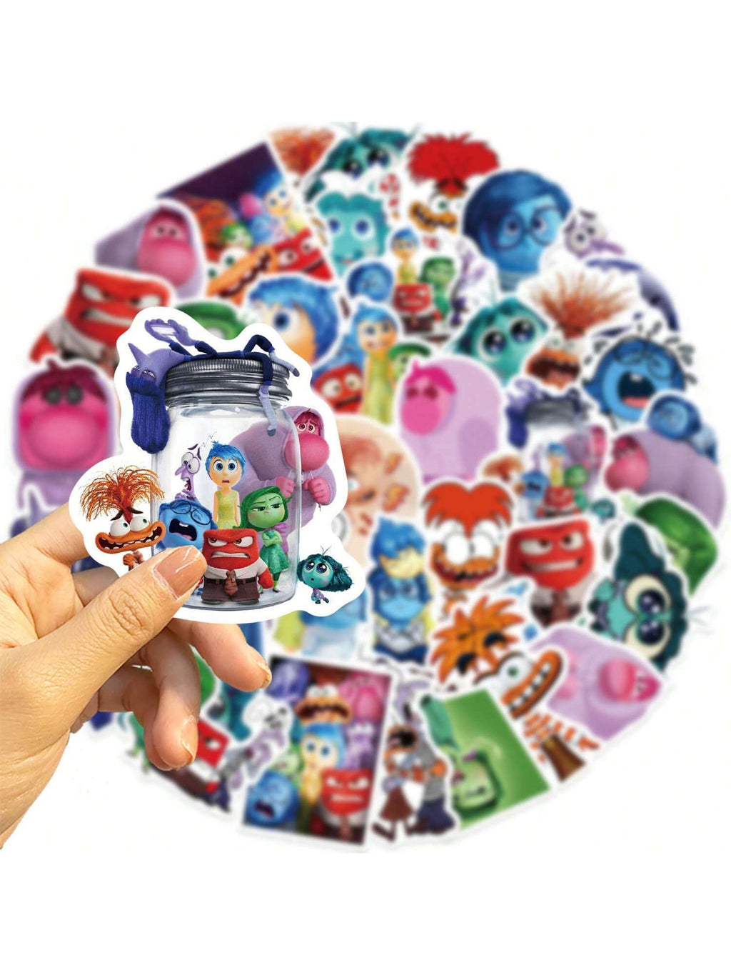 15490 1b-002 Pegatinas de la película Inside Out 50 Pzas