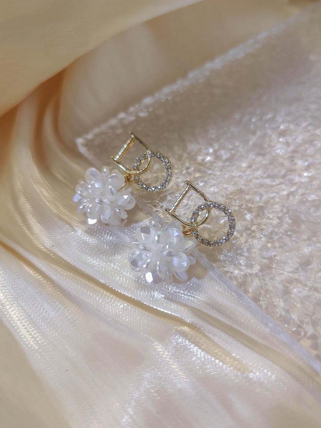 15137 1b-079 3 Pendientes Elegante 2 Pzas