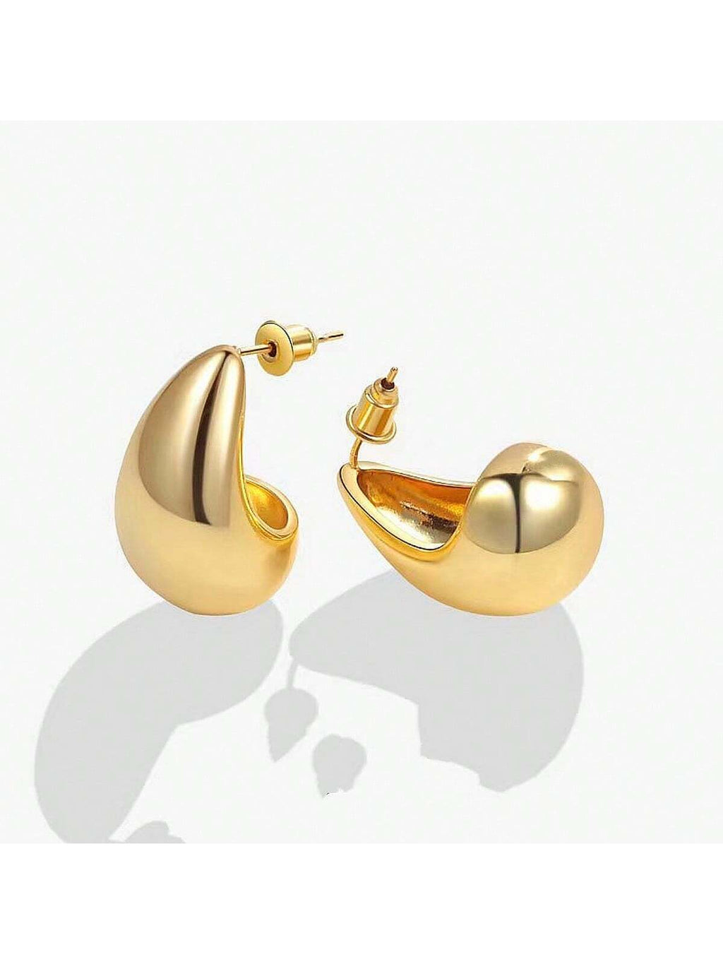 15138 1b-04-02 Pendientes diseño gota de agua 2 Pzas