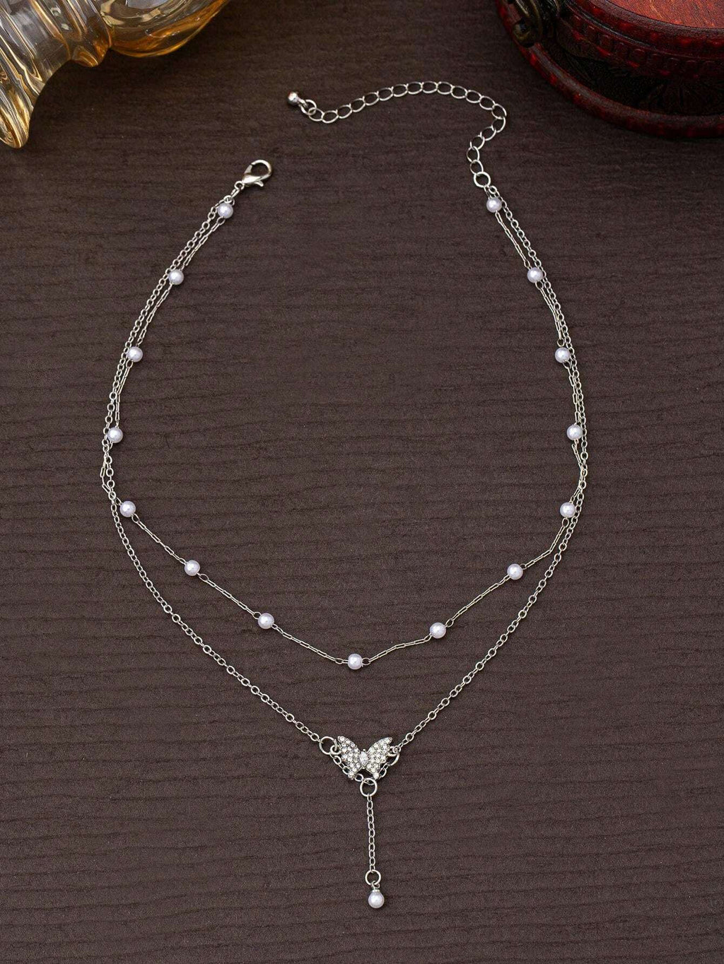 16410 1b-042 Collar de mariposa de dos capas 1 Pza