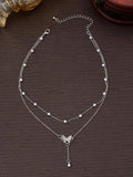 16410 1b-042 Collar de mariposa de dos capas 1 Pza