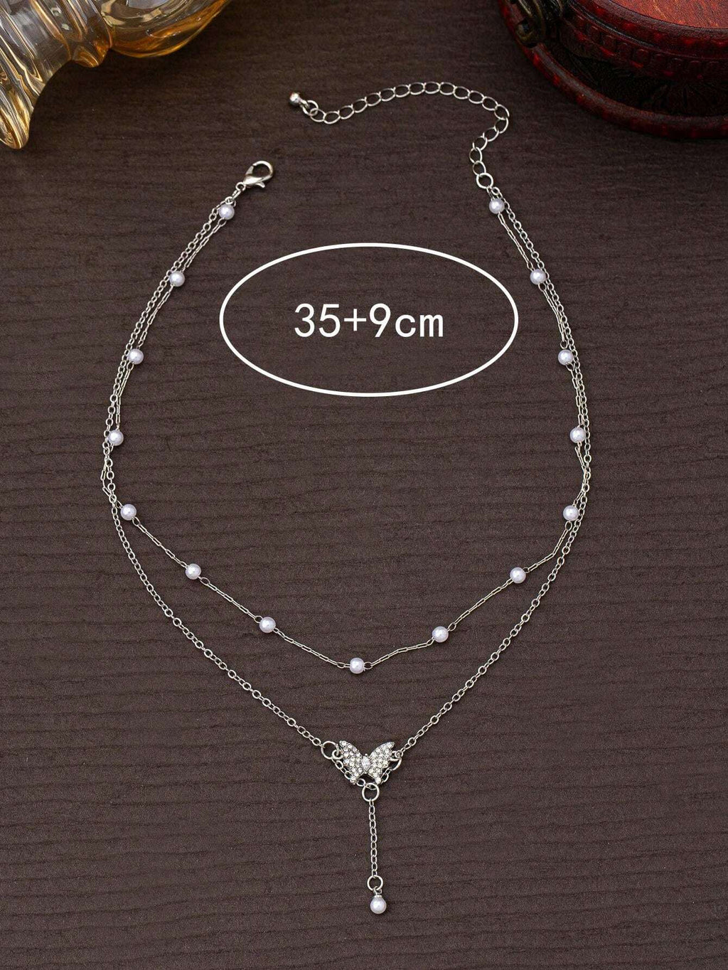 16410 1b-042 Collar de mariposa de dos capas 1 Pza