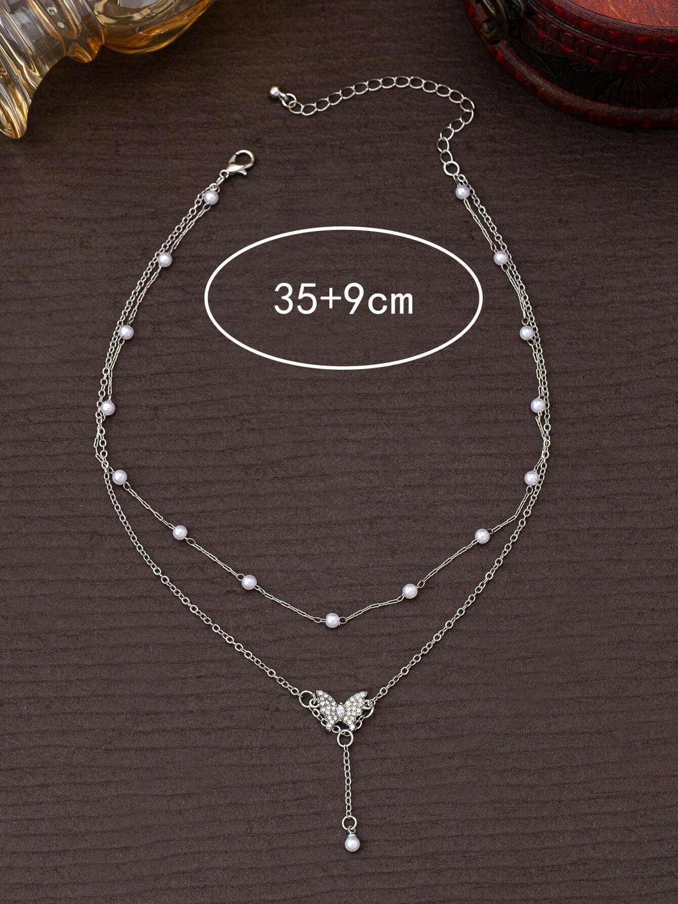 16410 1b-042 Collar de mariposa de dos capas 1 Pza