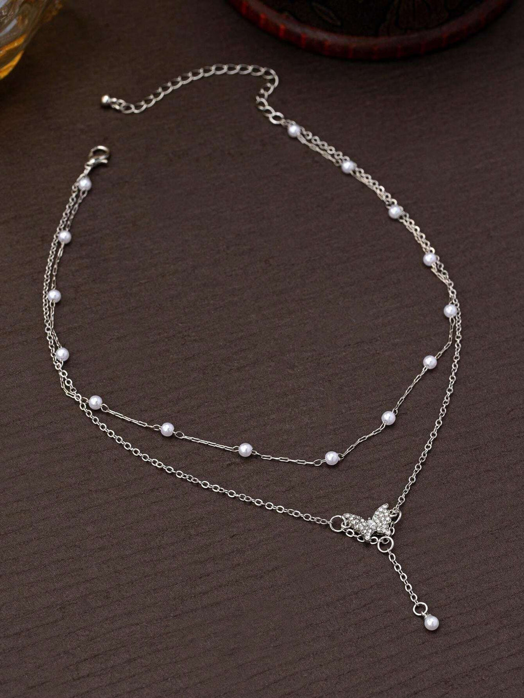 16410 1b-042 Collar de mariposa de dos capas 1 Pza