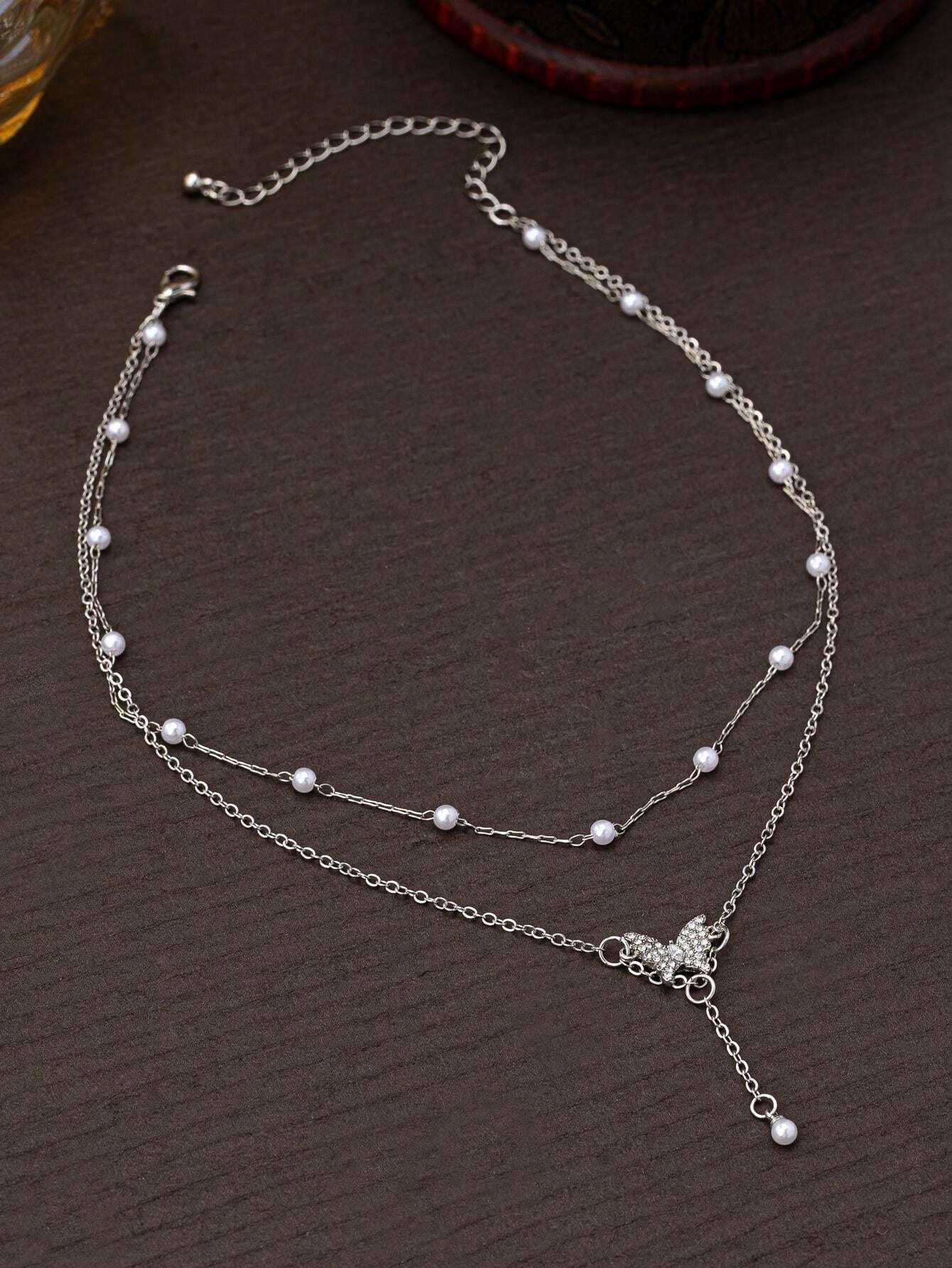 16410 1b-042 Collar de mariposa de dos capas 1 Pza