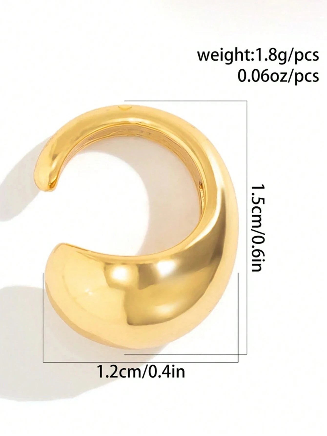 14318 1b-05-11 Pendientes Diseño Gota de agua 1 Par