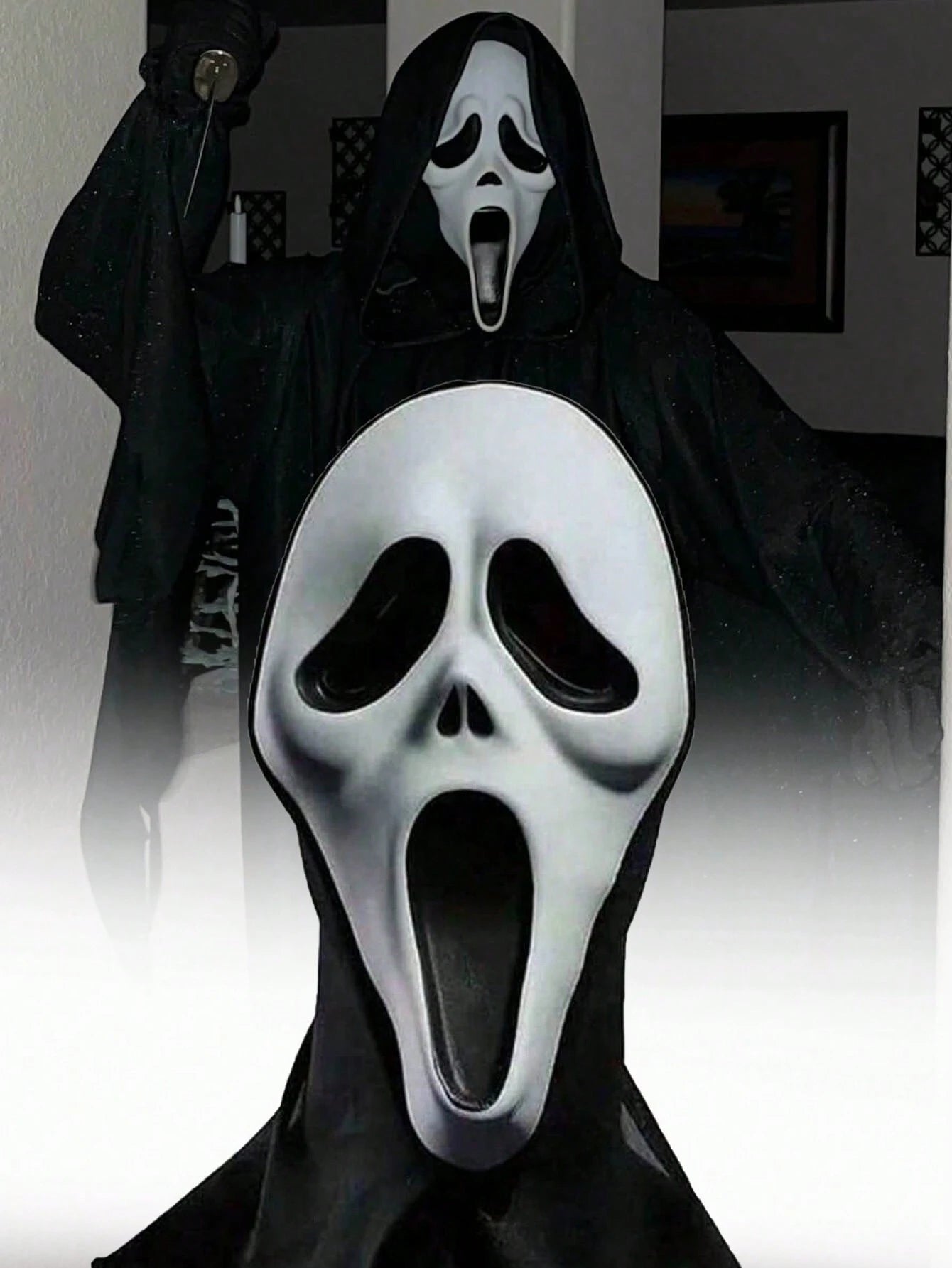 16107 1c-003 Máscara de calavera Halloween 1 Pza