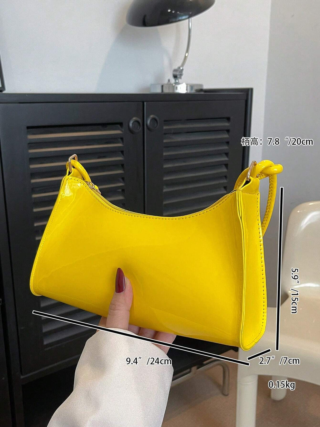 14620 1c-03-10 Bolso de hombro amarillo 1 Pza