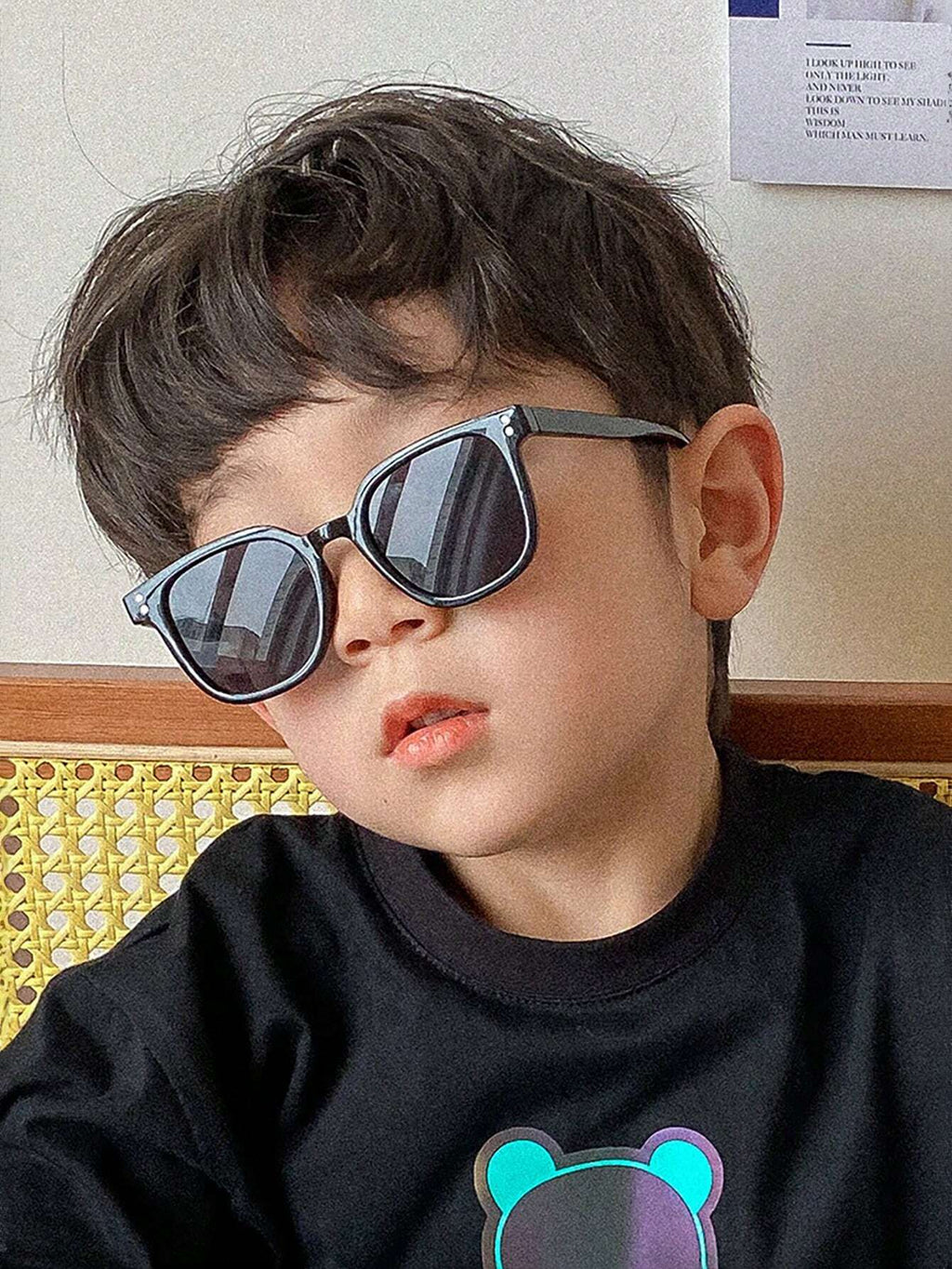 14051 2b-02-12 Gafas De Sol De Moda Para Niños 1 Pza