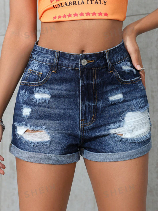 17851 1a-132 Shorts de mezclilla casuales 1 Pza