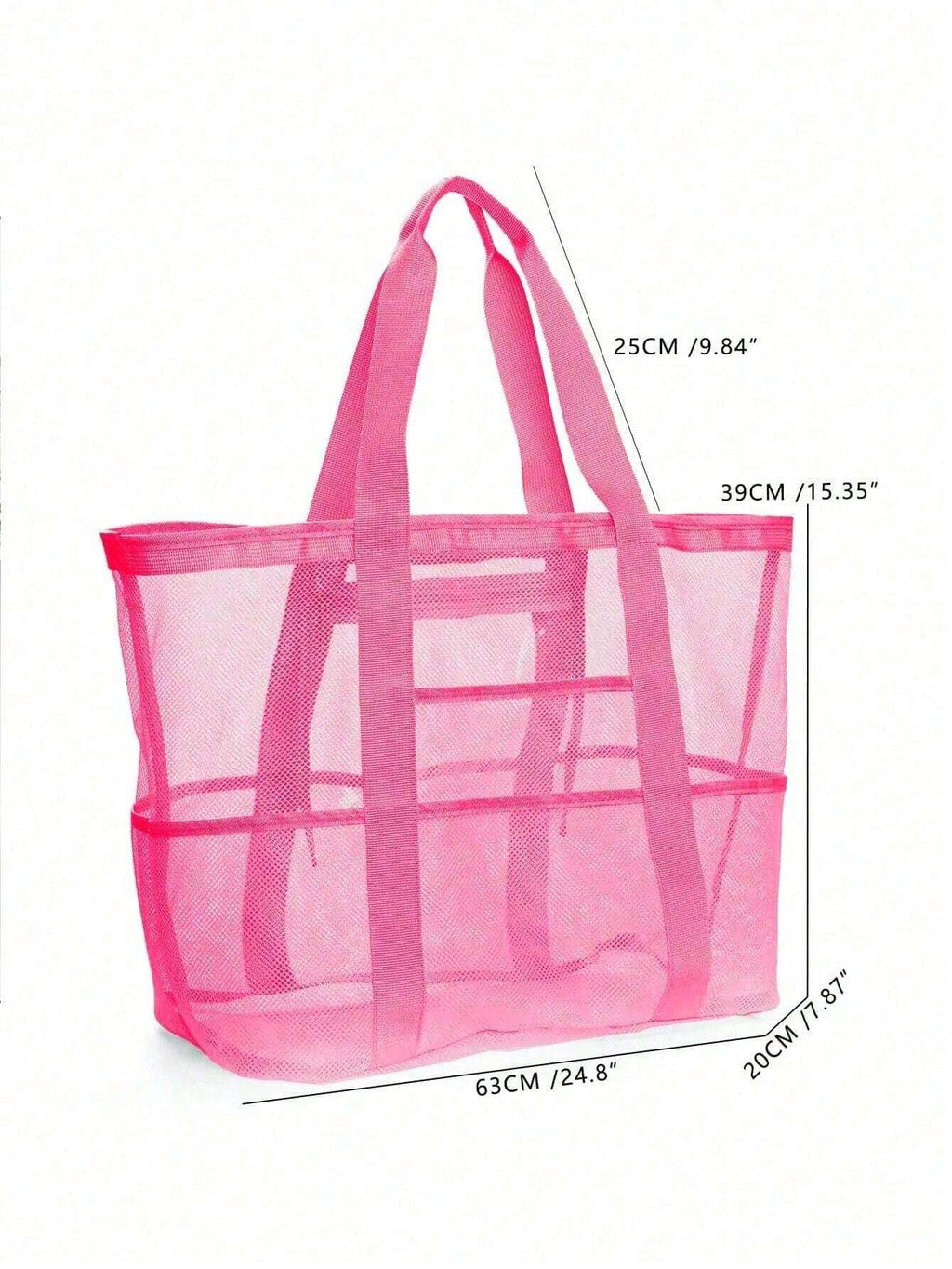 14703 1t-010 Bolsa de playa de malla grande