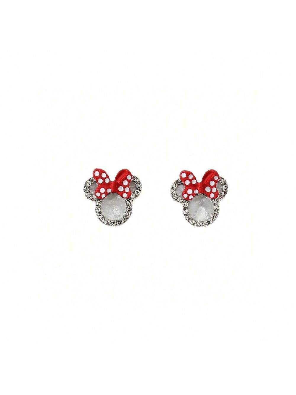 14330 1b-023 Aretes de Minnie Mouse 1 Par